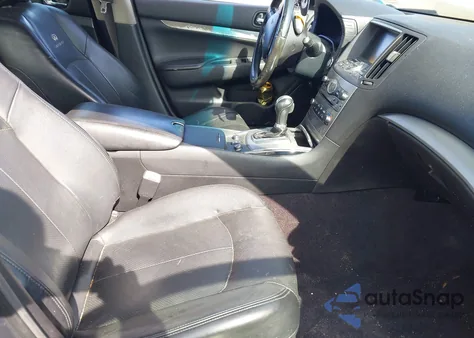 2013 Infiniti G37X из США, поврежденный, VIN JN1CV6AR3DM354854